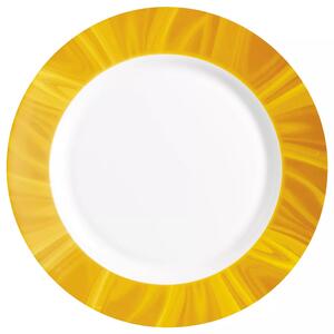 Talíř mělký Bormioli Rocco Careware 23,5 cm, žlutý (6 ks)