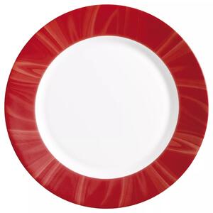 Talíř mělký Bormioli Rocco Careware 23,5 cm, červený (6 ks)
