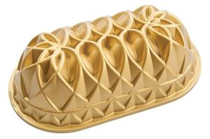Nordic Ware forma na chlebíček Jubilee, 6 cup, zlatá