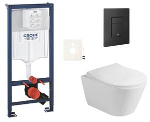 Závěsný wc set do lehkých stěn / předstěnová montáž Glacera Ava SIKOGRSAVAEKF0