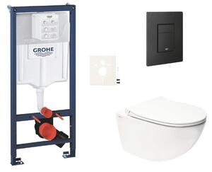 Závěsný wc set do lehkých stěn / předstěnová montáž Swiss Aqua Technologies Infinitio SIKOGRSIN11EKF0