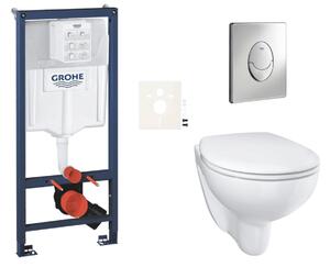 Závěsný wc set do lehkých stěn / předstěnová montáž GROHE Bau Ceramic SIKOGRSBAUSA