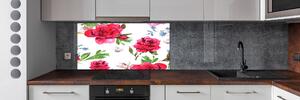 Panel do kuchyně Červené růže pksh-85695644