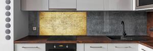 Panel do kuchyně Stará mapa světa pksh-85725427