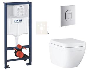 Závěsný wc set do lehkých stěn / předstěnová montáž GROHE Euro Ceramic SIKOGRSEUA