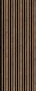 Akustický panel Oak tobacco 60,4x275 cm lamely na filcu DAP60275DB028