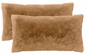 Polštář s polštářem HEERLEN 6 ks Taupe PV fleece