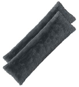 Polštář s polštářem HEERLEN 2 ks Antracitová PV fleece