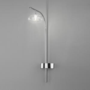 Metal lux 260.901.01 Dolce, nástěnné svítidlo 1xG9, chrom/čiré sklo, výška 60cm