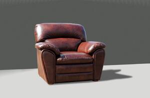 Rajko 1M: Kožené křeslo brownish