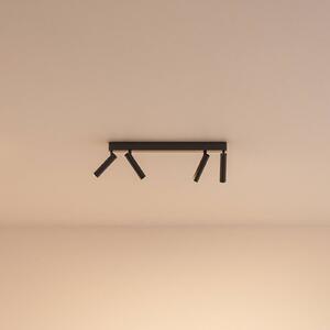 Wever & Ducré Lighting WEVER DUCRÉ LED stropní bodové světlo Match 4.0 černé 2 700 K, stmívatelný, Černá, Obývací pokoj / jídelna, Hliník, Moderní