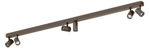 Wever & Ducré Lighting WEVER DUCRÉ LED stropní bodové světlo Ceno 6.0, bronzové, 2 700 K, stmívatelný, Bronz / starožitná mosaz, Obývací pokoj / jídelna, Hliník, Moderní