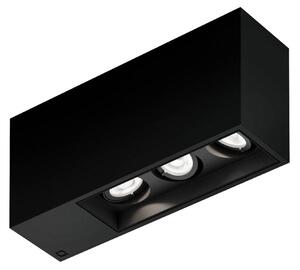 Wever & Ducré Lighting WEVER DUCRÉ LED-Downlight Plano petit 3.0 černá stmívatelná 927, stmívatelný, Černá, Chodba, Hliník, Moderní