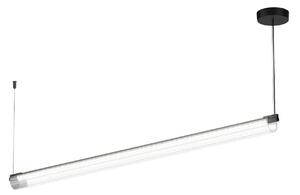 Wever & Ducré Lighting WEVER DUCRÉ LED závěsné světlo Finelle 1.0 černé 2700K stmívatelné, stmívatelný, Černá, Obývací pokoj / jídelna, Sklo, Moderní