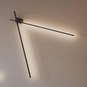 Wever & Ducré Lighting WEVER DUCRÉ LED stropní svítidlo Fil Spin 1.0 černé 927, stmívatelný, Černá, Obývací pokoj / jídelna, Hliník, Moderní