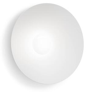Wever & Ducré Lighting WEVER DUCRÉ LED nástěnné světlo Clea 2.0 bílé Ø 50 cm 2700 K, stmívatelný, Bílá / opál, Obývací pokoj / jídelna, Hliník