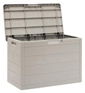 WOODYS zahradní plastový úložný box 160 L - světle šedá