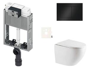 Závěsný WC set k zazdění SAT SIKOTZTOR67BL