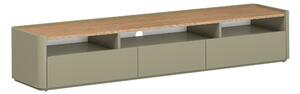 TV stolek Elivo 200 cm - eukalyptus / dub baltic dune