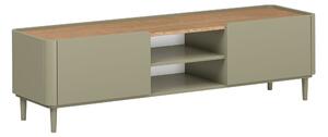 TV stolek Elivo 170 cm na nožkách - eukalyptus / dub baltic dune