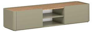 TV stolek Elivo 170 cm se zásuvkou - eukalyptus / dub baltic dune