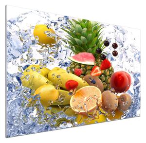 Dekorační panel sklo Ovoce a voda pksh-86864164