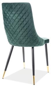 Jídelní židle PAONU 3 tmavě zelená