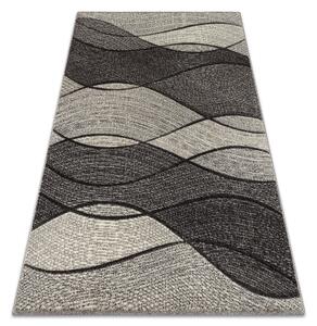 Kusový koberec FEEL 5675/16811 šedý antracitový krémový Rozměr: 180x270 cm