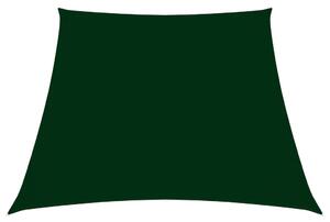 Stínicí plachta oxfordská látka lichoběžník 3/5x4m tmavě zelená