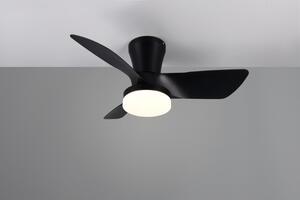 TRIO Reality R64412132 RANDERS Stropní ventilátor s osvětlením D760mm SMD LED 20W/2500lm 2700-6000K černá, dálkový ovladač