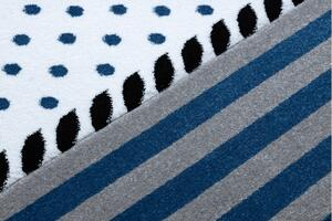 Dětský kusový koberec Petit Marine anchor sea blue 180x270 cm
