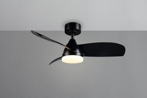 TRIO Reality R62732132 HELSINKI Stropní ventilátor s osvětlením D900mm SMD LED 20W/2500lm 2700-6000K černá, dálkový ovladač