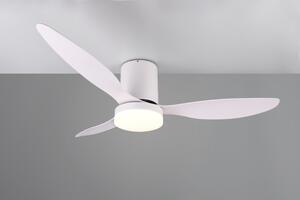 TRIO Reality R64202131 GÖTEBORG Stropní ventilátor s osvětlením D1320mm SMD LED 20W/2500lm 2700-6000K bílá, dálkový ovladač