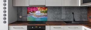 Panel do kuchyně Vodopád v lese pksh-87130730