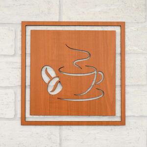 DUBLEZ | Dřevěná dekorace do kuchyně - Káva