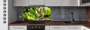 Panel do kuchyně Bílé víno a ovoce pksh-87376150