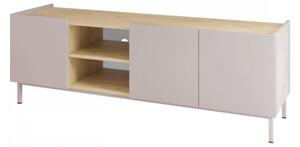 TV stolek/skřínka Rutori RO03, Barva: černá / černá + gold baroque 5903211429859