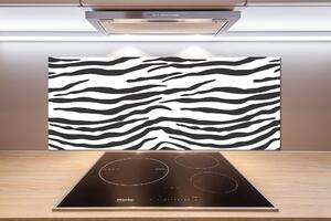 Skleněný panel do kuchynské linky Zebra pozadí pksh-87477290