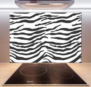 Skleněný panel do kuchynské linky Zebra pozadí pksh-87477290