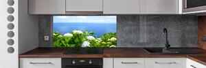Panel do kuchyně Květiny nad mořem pksh-87726143