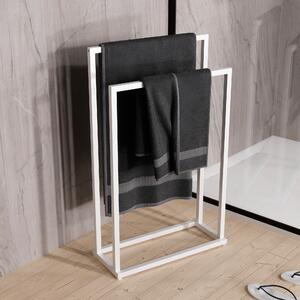 Towel rack OLA - Steel - 50 x 21 x 82 cm - Square