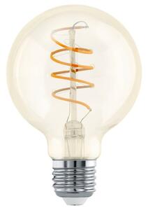 LED žárovka filament 110075 E27, 4W, teplá bílá, jantarová