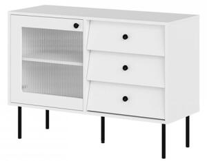Komoda Aurezi 100, Barva: černá 5903211384851