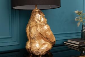 Zlatá stolní lampa Gorilla