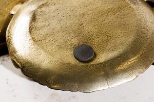 Dekorační mísa ABSTRACT LEAF 45 CM zlatá Doplňky | Mísy a tácy