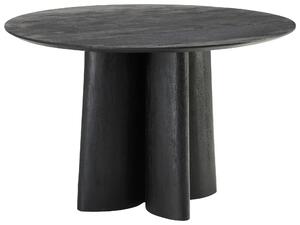 JÍDELNÍ STŮL, mangové dřevo, černá, 120/76/120 cm MID.YOU, Online Only