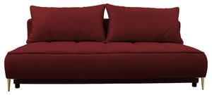 ROZKLÁDACÍ POHOVKA, textil, bordeaux MID.YOU - Rozkládací pohovky, Online Only