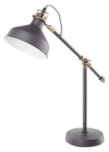 Emos lighting Stolní lampa HARRY na žárovku E27, tmavě šedá 1538171000
