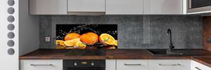 Panel do kuchyně Pomeranče a voda pksh-89166041