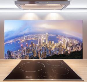 Panel do kuchyně Hongkong panorama pksh-89343951